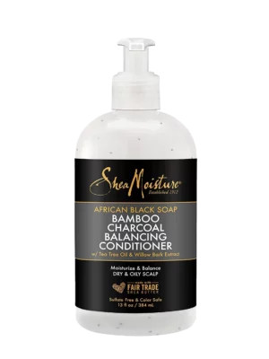 SHEA MOISTURE BAMBOO CONDITIONER 384ML