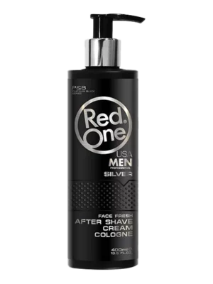 RED ONE AFTERSHAVE CREME SILVER 400ML