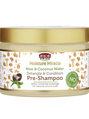 AFRICAN PRIDE MOISTURE MIRACLE ALOE & COCONUT PRE-SHAMPOO 340G