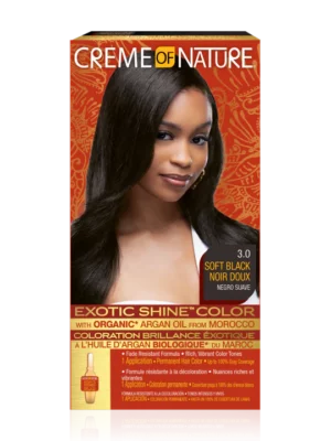 CREME OF NATURE COLOR #3.0 NOIR DOUX