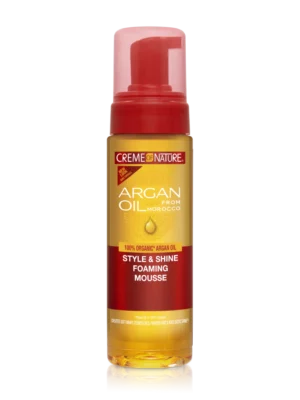 CREME OF NATURE ARGAN FOAMING WRAP MOUSSE