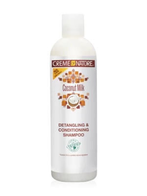 CREME OF NATURE COCONUT MILK DETAN.et COND. SHAMPOO 12OZ
