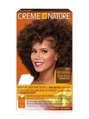 CREME OF NATURE COLOR #BRUN RICHE