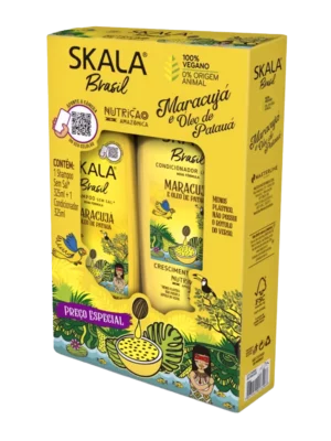 SKALA KIT MARACUJA OLEO DE PATAUA 2x325ML