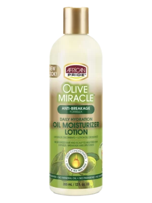 AFRICAN PRIDE OLIVE MIRACLE OIL MOISTURIZER 236ML