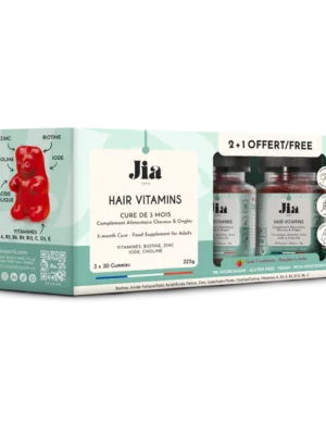 JIA PARIS VITAMINS CURE DE 3 MOIS GUMMIES 225G